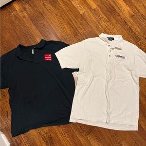 Cincinnati Bearcats Black and White Polo Shirts